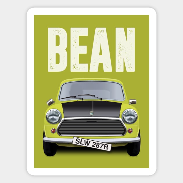 Bean - Alternative Movie Poster Magnet by MoviePosterBoy